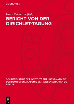 Bericht von der Dirichlet-Tagung