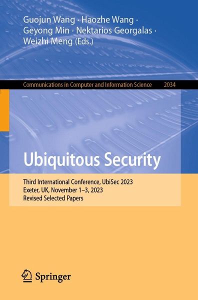 Ubiquitous Security (eBook, PDF) Ubiquitous Security (eBook, PDF)