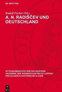 Cover A. N. Radi¿¿ev und Deutschland