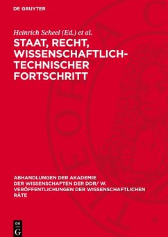 Staat, Recht, Wissenschaftlich-technischer Fortschritt