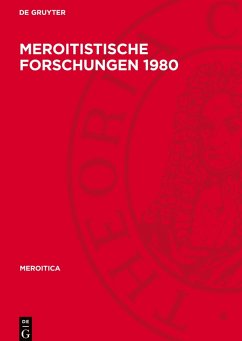 Cover Meroitistische Forschungen 1980