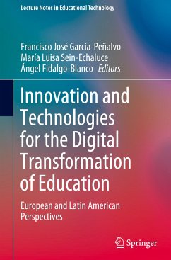 Innovation and Technologies for the Digital Transformation of Education