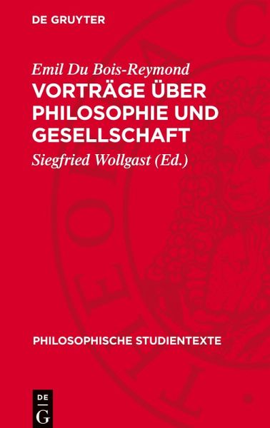 Vorträge über Philosophie und Gesellschaft