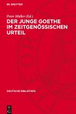 Der junge Goethe im zeitgenössischen Urteil