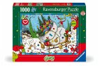 Ravensburger 12001351 - The Grinch, Weihnachtspuzzle, 1000 Teile