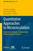 Quantitative Approaches to Microcirculation