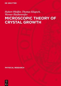 Cover Microscopic Theory of Crystal Growth