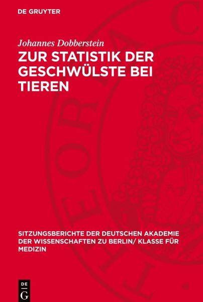 Zur Statistik der Geschwülste bei Tieren