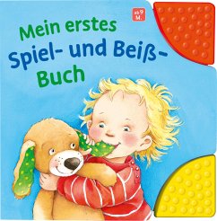 Mein erstes Spiel- und Beiß-Buch: Babybuch mit Beißecken ab 9 Monaten - Schwarz, Regina