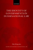 The Identity of Governments in International Law (eBook, ePUB)