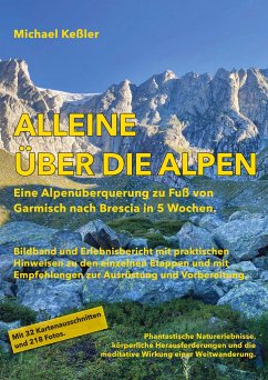 Alleine über die Alpen - Keßler, Michael