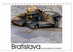 Bratislava die slowakische Schönheit (Tischkalender 2025 DIN A5 quer), CALVENDO Monatskalender