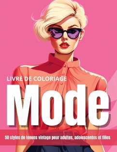 Livre de coloriage mode - Fashionista, Moda