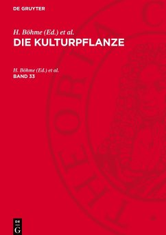 Die Kulturpflanze, Band 33, Die Kulturpflanze Band 33