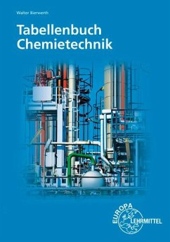 Tabellenbuch Chemietechnik - Bierwerth, Walter