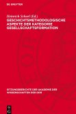 Geschichtsmethodologische Aspekte der Kategorie Gesellschaftsformation