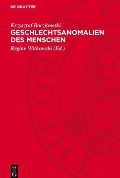 Geschlechtsanomalien des Menschen - Boczkowski, Krzysztof