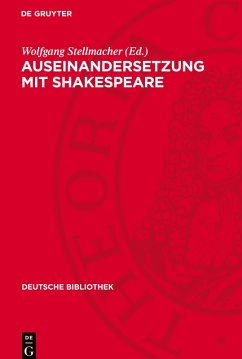 Cover Auseinandersetzung mit Shakespeare