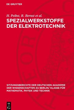 Cover Spezialwerkstoffe der Elektrotechnik