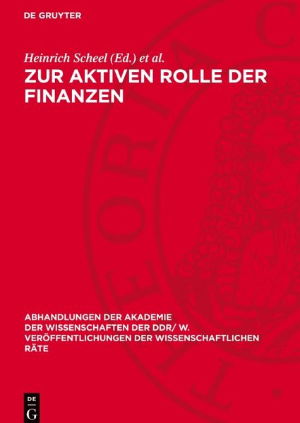 Zur aktiven Rolle der Finanzen