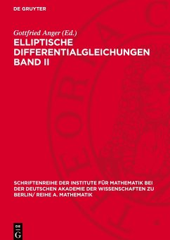 Elliptische Differentialgleichungen Band II