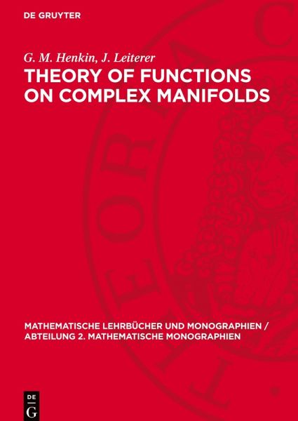 Theory of Functions on Complex Manifolds