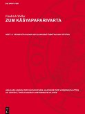 Zum K¿¿yapaparivarta, Heft 2, Verdeutschung des sanskrit-tibetischen Textes