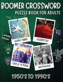 Boomer crossword puzzle book for adults