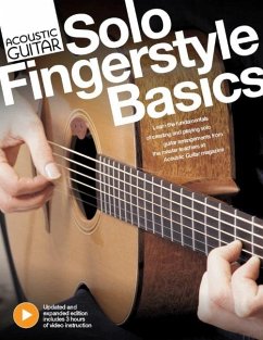 Acoustic Guitar Solo Fingerstyle Basics - From the Publishers of Acoustic Guitar Magazine - Book with 3 Hours of Video Instruction - Young, Doug