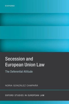 Secession and European Union Law - González Campañá, Núria