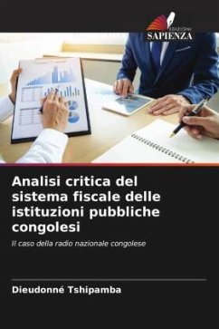 Analisi critica del sistema fiscale delle istituzioni pubbliche congolesi - Tshipamba, Dieudonné