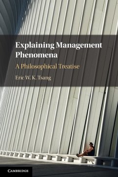 Cover Explaining Management Phenomena