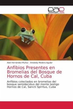 Anfibios Presentes en Bromelias del Bosque de Hornos de Cal, Cuba - Hernández-Muñoz, Abel;Medero-Aguilar, Anisleidy