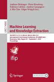 Machine Learning and Knowledge Extraction (eBook, PDF)