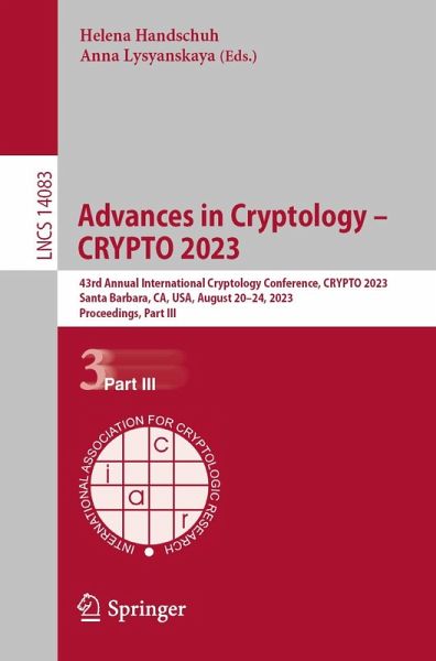 Advances in Cryptology - CRYPTO 2023 (eBook, PDF)