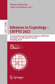 Advances in Cryptology - CRYPTO 2023 (eBook, PDF) Advances in Cryptology - CRYPTO 2023 (eBook, PDF)