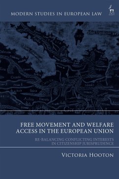 Cover Free Movement and Welfare Access in the European Union (eBook, ePUB)
