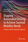 Shaping Automated Driving to Achieve Societal Mobility Needs (eBook, PDF)