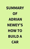Summary of Adrian Newey's How to Build a Car (eBook, ePUB)