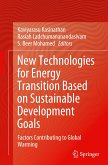 New Technologies for Energy Transition Based on Sustainable Development Goals