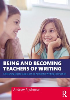 Cover Being and Becoming Teachers of Writing (eBook, ePUB)