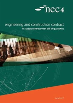 NEC4: Engineering and Construction Contract Option D: target contract with bill of quantities - NEC, NEC