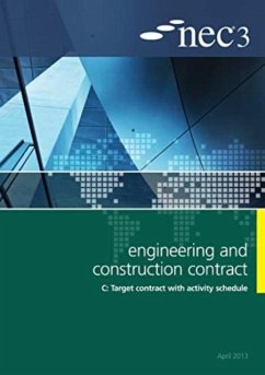 Cover NEC3 Engineering and Construction Contract Option C: Target contract with activity schedule