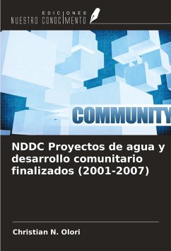 Cover NDDC Proyectos de agua y desarrollo comunitario finalizados (2001-2007)