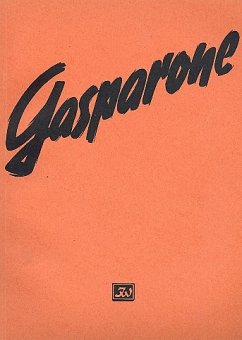 Cover Gasparone Klavierauszug (dt)