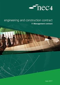 Cover NEC4: Engineering and Construction Contract Option F: management contract