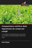 Composizione nutritiva delle leguminose da campo per conigli