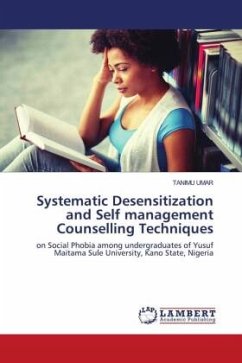 Systematic Desensitization and Self management Counselling Techniques - UMAR, TANIMU