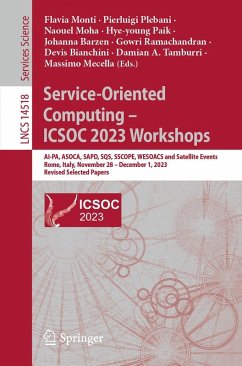 Cover Service-Oriented Computing - ICSOC 2023 Workshops (eBook, PDF)