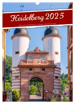 Heidelberg 2025 - Sehnsucht nach Heidelberg - 12 Monate voller Erinnerungen (Wandkalender 2025 DIN A3 hoch), CALVENDO Monatskalender